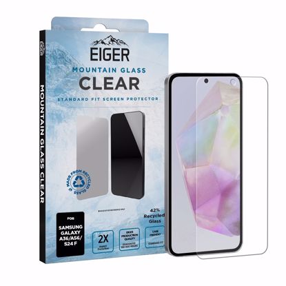 Picture of Eiger Eiger Mountain Glass CLEAR Screen Protector GRS for Samsung A36 / A56 / S24 FE